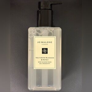 JO MALONE NECTARINE BLOSSOM & HONEY 8.5 OZ. BODY & HAND WASH (NEW, NEVER USED)